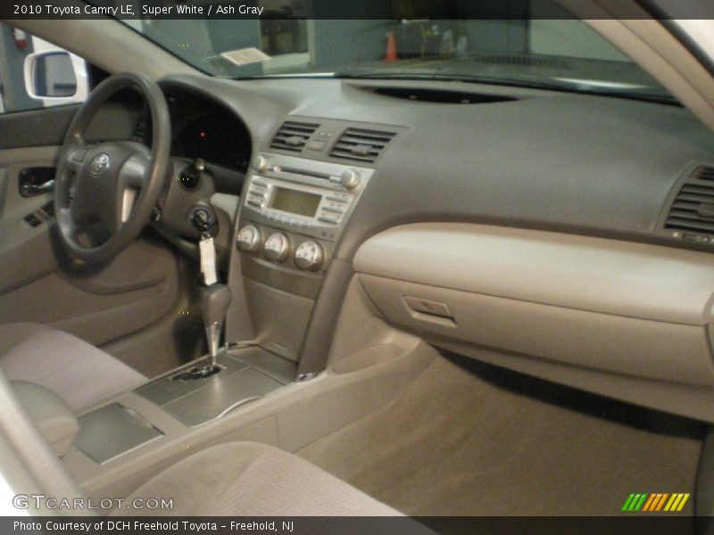 Super White / Ash Gray 2010 Toyota Camry LE