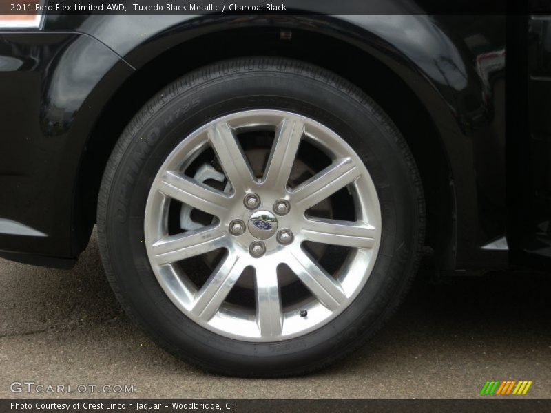 Tuxedo Black Metallic / Charcoal Black 2011 Ford Flex Limited AWD