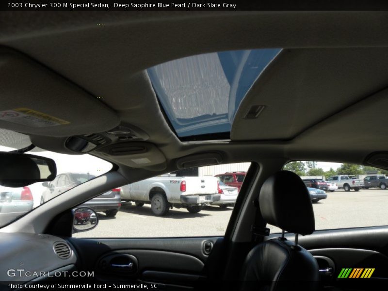 Deep Sapphire Blue Pearl / Dark Slate Gray 2003 Chrysler 300 M Special Sedan