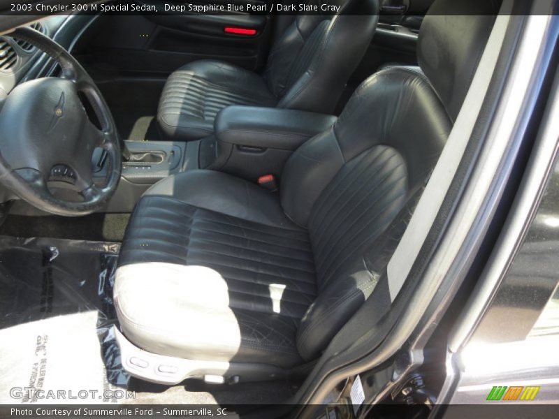Deep Sapphire Blue Pearl / Dark Slate Gray 2003 Chrysler 300 M Special Sedan