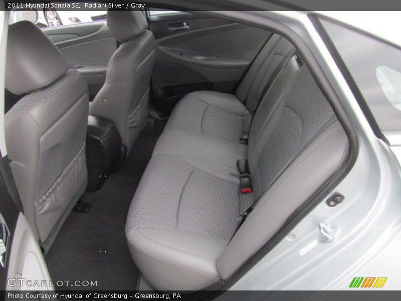 Radiant Silver / Gray 2011 Hyundai Sonata SE