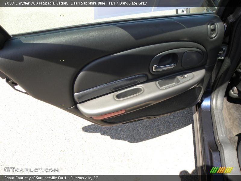 Deep Sapphire Blue Pearl / Dark Slate Gray 2003 Chrysler 300 M Special Sedan