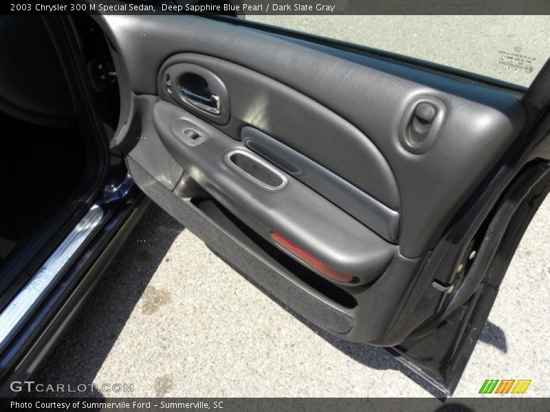 Deep Sapphire Blue Pearl / Dark Slate Gray 2003 Chrysler 300 M Special Sedan