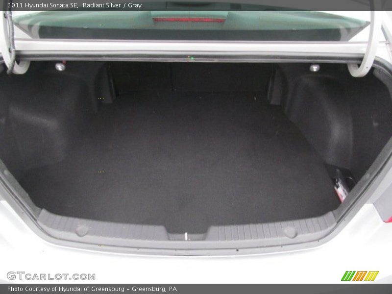 Radiant Silver / Gray 2011 Hyundai Sonata SE