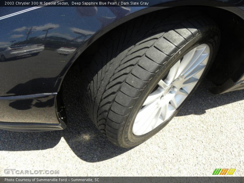 Deep Sapphire Blue Pearl / Dark Slate Gray 2003 Chrysler 300 M Special Sedan