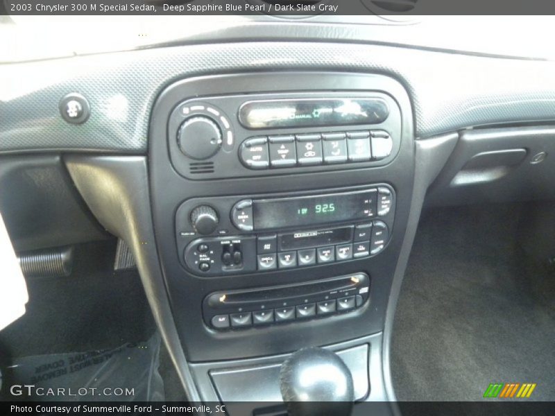 Deep Sapphire Blue Pearl / Dark Slate Gray 2003 Chrysler 300 M Special Sedan