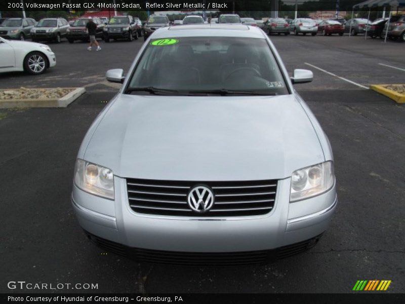 Reflex Silver Metallic / Black 2002 Volkswagen Passat GLX 4Motion Sedan