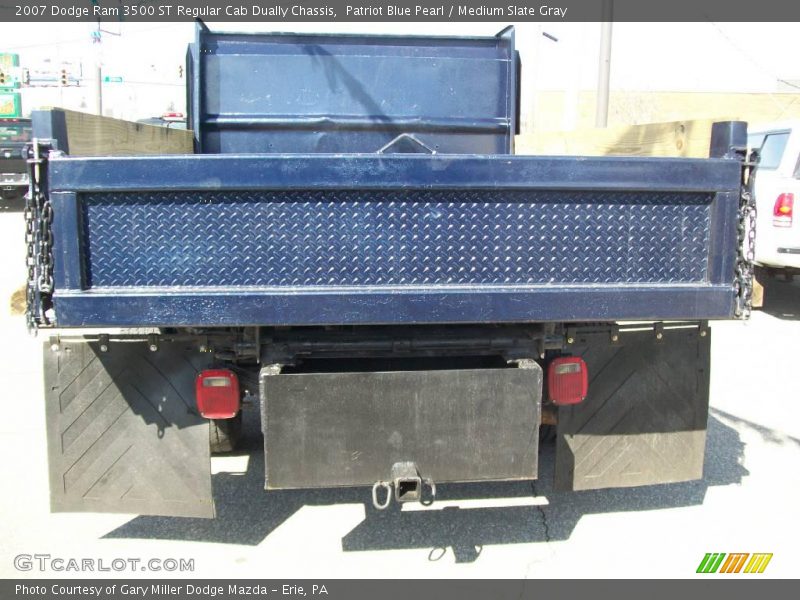 Patriot Blue Pearl / Medium Slate Gray 2007 Dodge Ram 3500 ST Regular Cab Dually Chassis