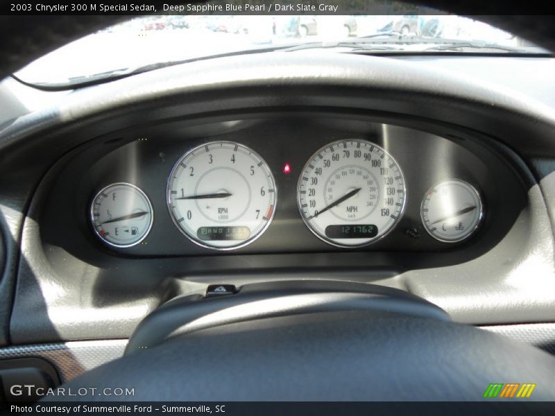 Deep Sapphire Blue Pearl / Dark Slate Gray 2003 Chrysler 300 M Special Sedan