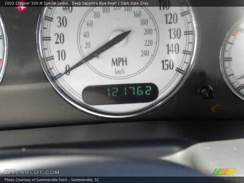 Deep Sapphire Blue Pearl / Dark Slate Gray 2003 Chrysler 300 M Special Sedan