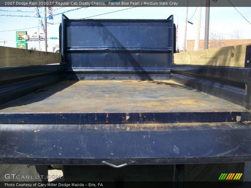 Patriot Blue Pearl / Medium Slate Gray 2007 Dodge Ram 3500 ST Regular Cab Dually Chassis