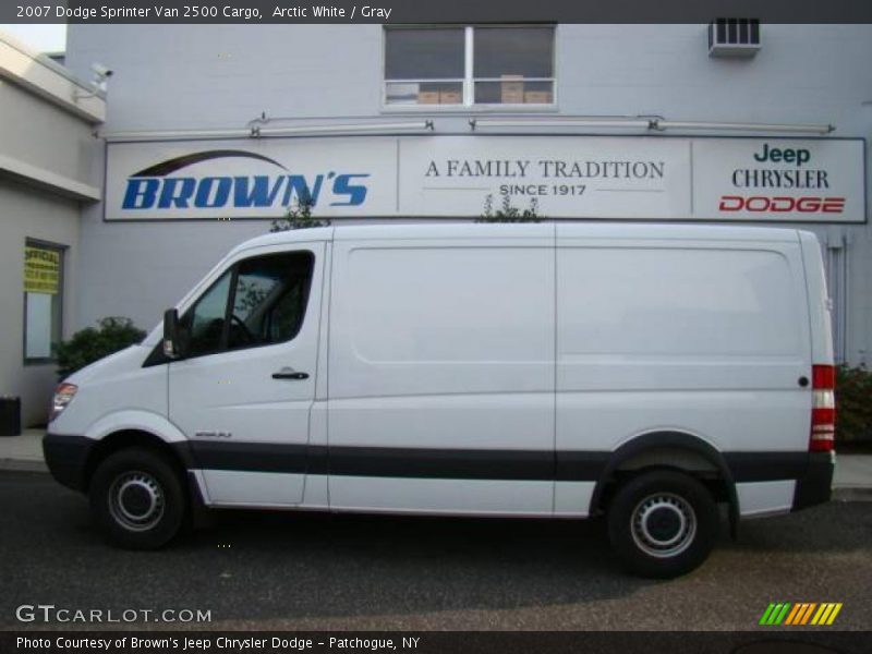 Arctic White / Gray 2007 Dodge Sprinter Van 2500 Cargo