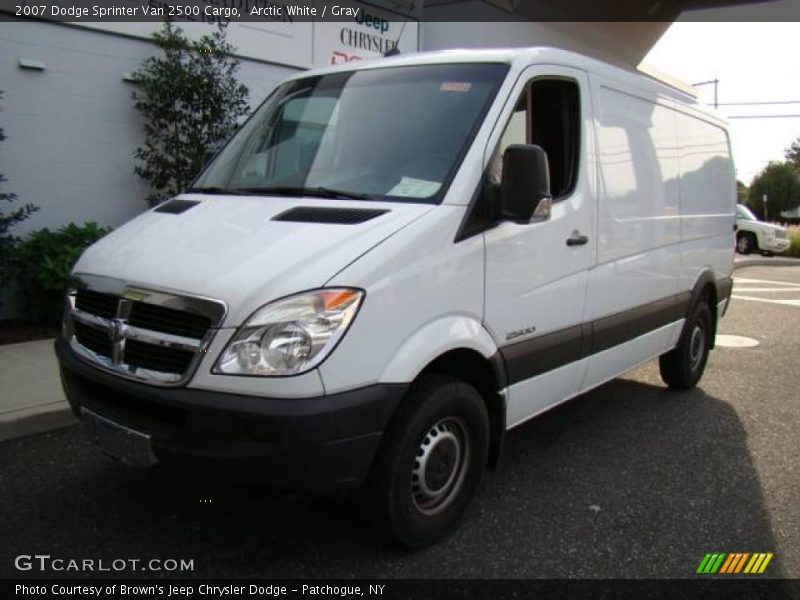 Arctic White / Gray 2007 Dodge Sprinter Van 2500 Cargo
