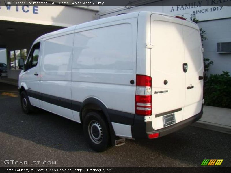 Arctic White / Gray 2007 Dodge Sprinter Van 2500 Cargo