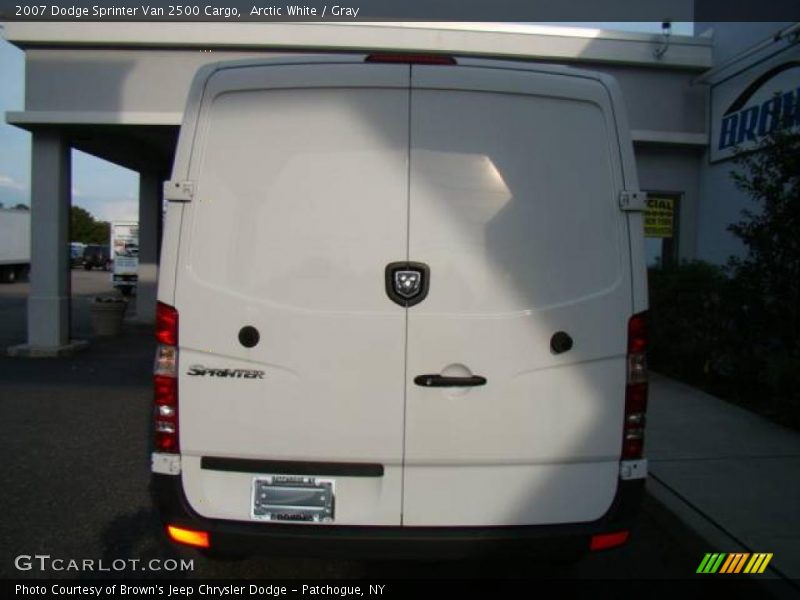Arctic White / Gray 2007 Dodge Sprinter Van 2500 Cargo