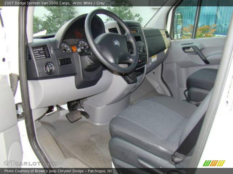 Arctic White / Gray 2007 Dodge Sprinter Van 2500 Cargo