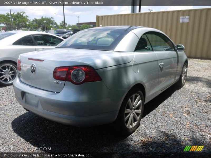 Silver Essence Metallic / Titan Black 2007 Volkswagen Eos 2.0T