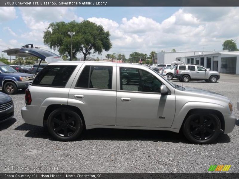 Silverstone Metallic / Ebony 2008 Chevrolet TrailBlazer SS