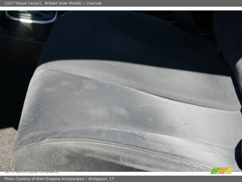 Brilliant Silver Metallic / Charcoal 2007 Nissan Versa S
