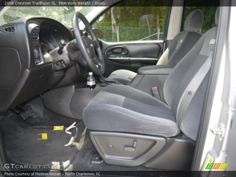 Silverstone Metallic / Ebony 2008 Chevrolet TrailBlazer SS