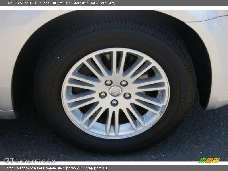Bright Silver Metallic / Dark Slate Gray 2009 Chrysler 300 Touring