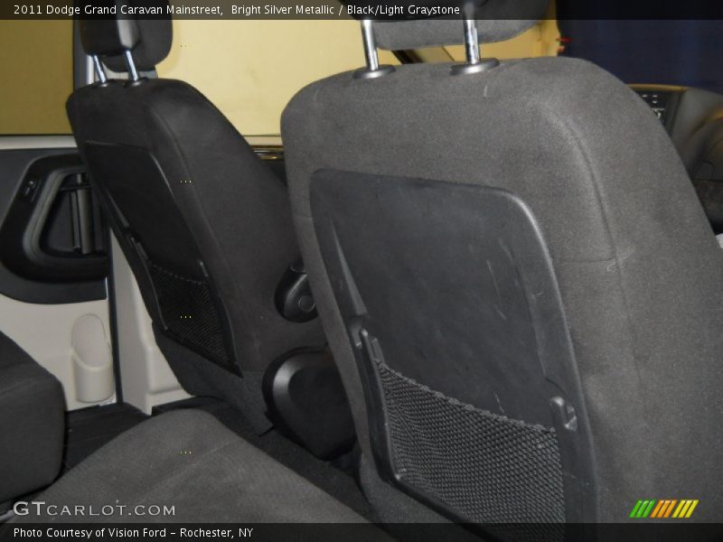 Bright Silver Metallic / Black/Light Graystone 2011 Dodge Grand Caravan Mainstreet