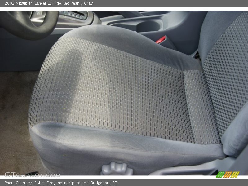 Rio Red Pearl / Gray 2002 Mitsubishi Lancer ES