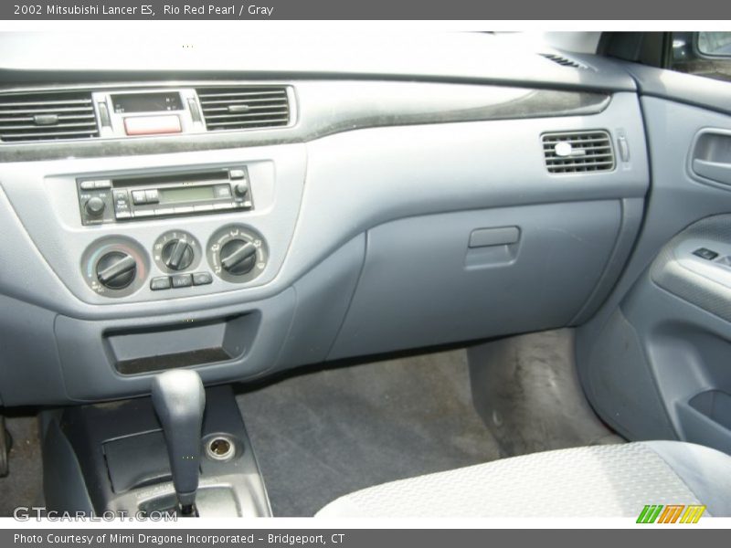 Rio Red Pearl / Gray 2002 Mitsubishi Lancer ES