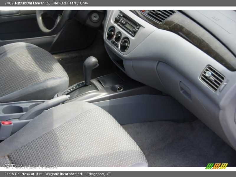 Rio Red Pearl / Gray 2002 Mitsubishi Lancer ES