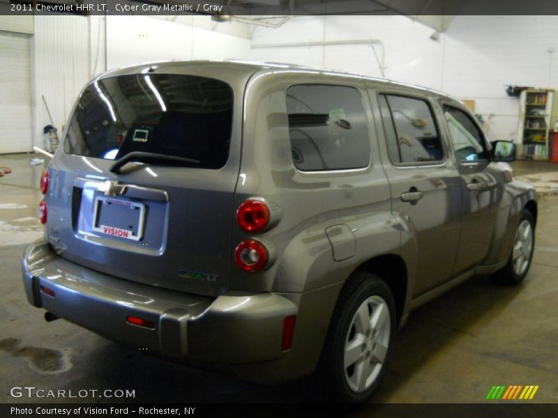 Cyber Gray Metallic / Gray 2011 Chevrolet HHR LT