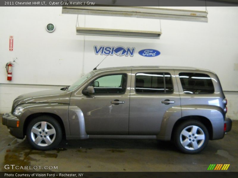Cyber Gray Metallic / Gray 2011 Chevrolet HHR LT