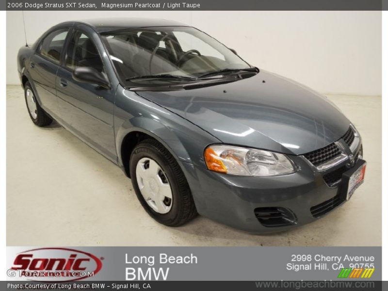 Magnesium Pearlcoat / Light Taupe 2006 Dodge Stratus SXT Sedan