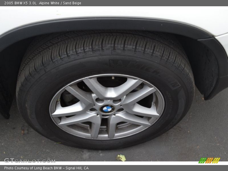 Alpine White / Sand Beige 2005 BMW X5 3.0i