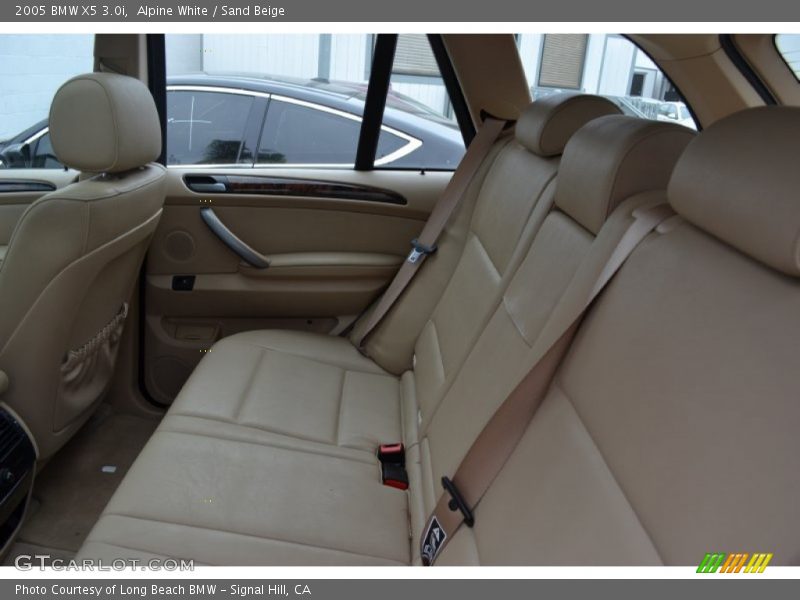 Alpine White / Sand Beige 2005 BMW X5 3.0i