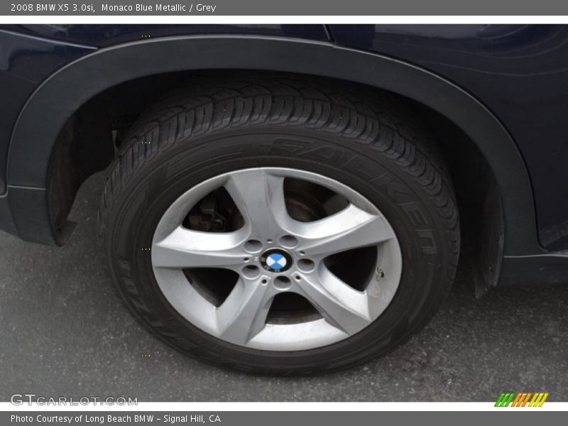 Monaco Blue Metallic / Grey 2008 BMW X5 3.0si