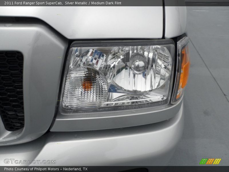 Silver Metallic / Medium Dark Flint 2011 Ford Ranger Sport SuperCab
