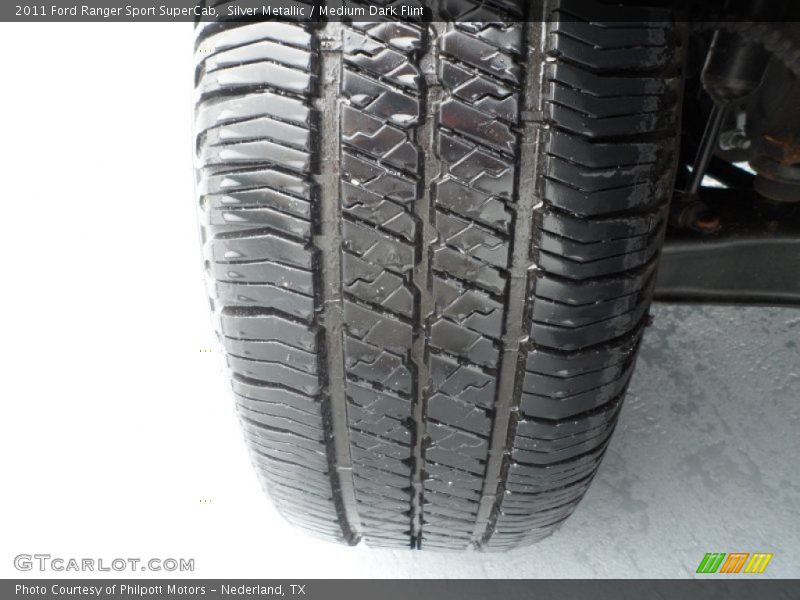 Silver Metallic / Medium Dark Flint 2011 Ford Ranger Sport SuperCab