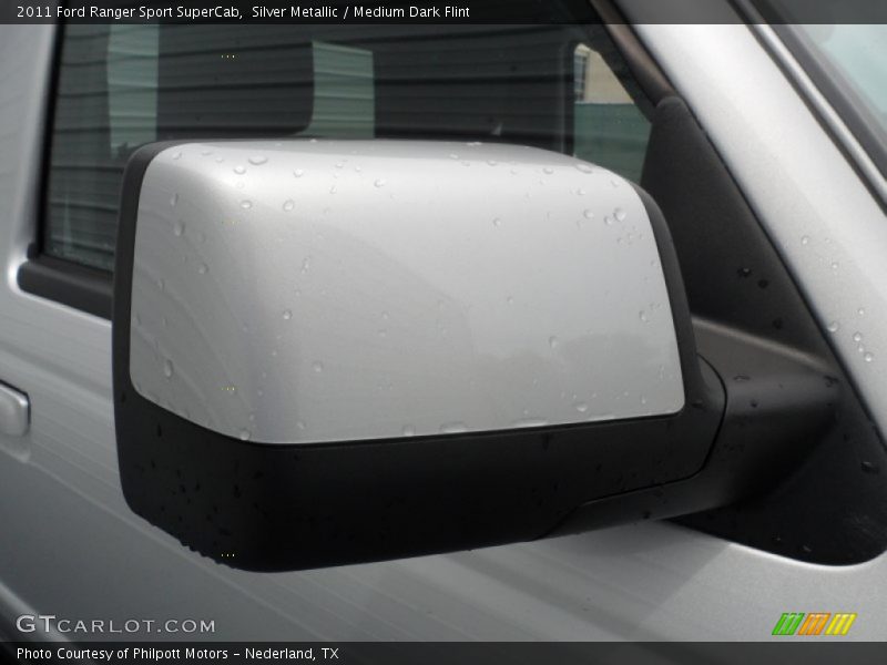 Silver Metallic / Medium Dark Flint 2011 Ford Ranger Sport SuperCab