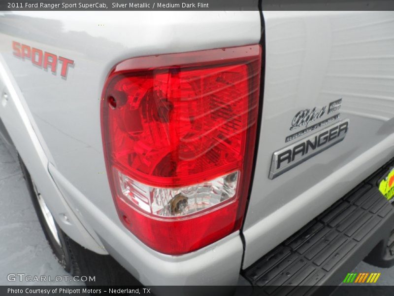 Silver Metallic / Medium Dark Flint 2011 Ford Ranger Sport SuperCab