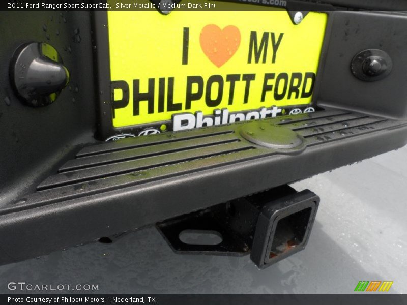 Silver Metallic / Medium Dark Flint 2011 Ford Ranger Sport SuperCab