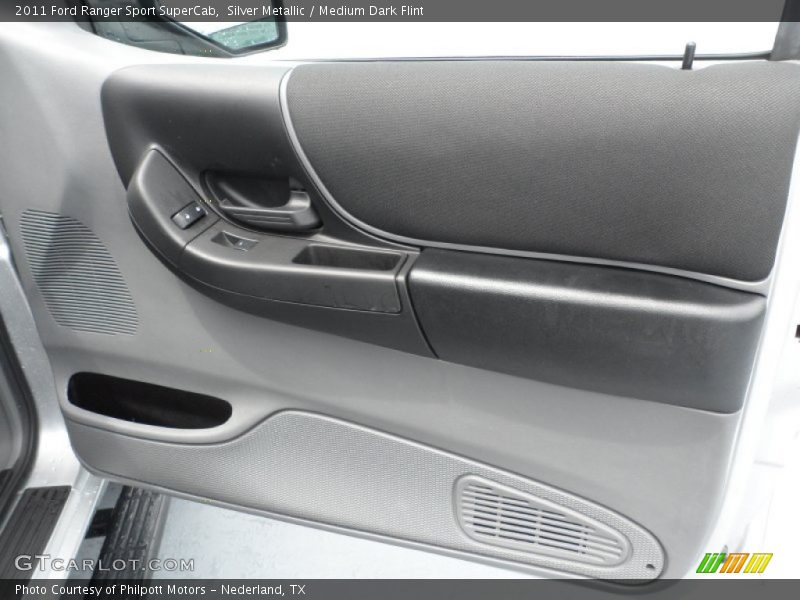 Silver Metallic / Medium Dark Flint 2011 Ford Ranger Sport SuperCab