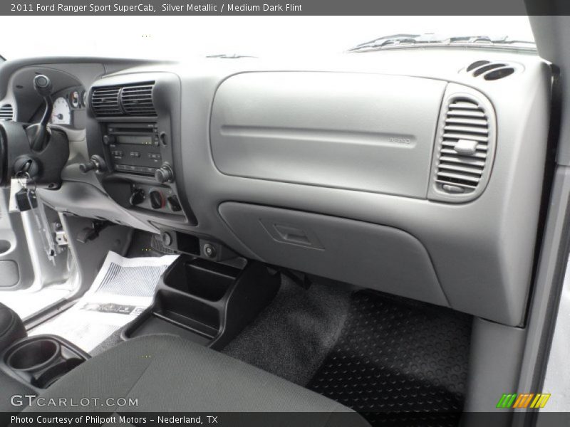 Silver Metallic / Medium Dark Flint 2011 Ford Ranger Sport SuperCab