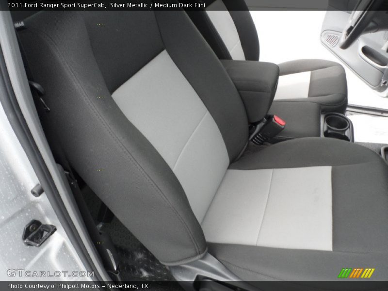 Silver Metallic / Medium Dark Flint 2011 Ford Ranger Sport SuperCab