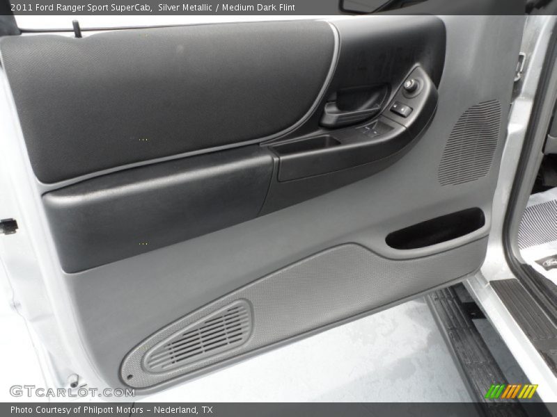 Silver Metallic / Medium Dark Flint 2011 Ford Ranger Sport SuperCab