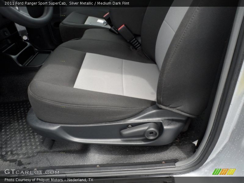 Silver Metallic / Medium Dark Flint 2011 Ford Ranger Sport SuperCab