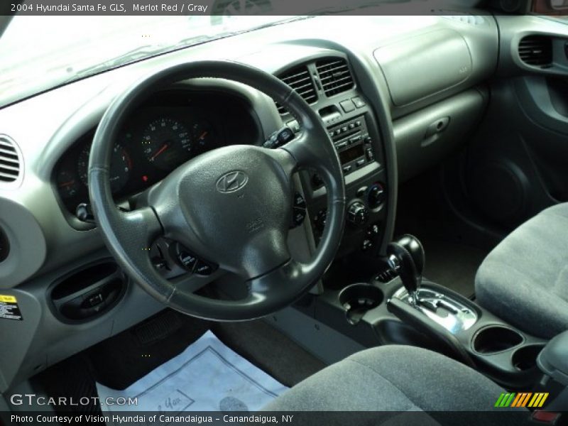Gray Interior - 2004 Santa Fe GLS 