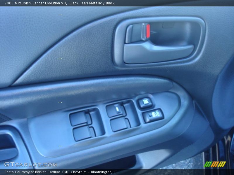 Black Pearl Metallic / Black 2005 Mitsubishi Lancer Evolution VIII