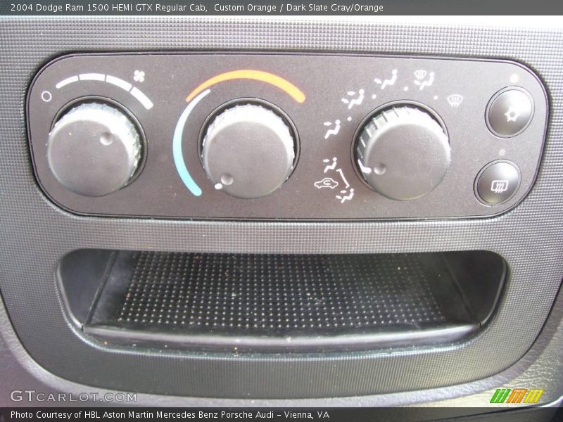 Custom Orange / Dark Slate Gray/Orange 2004 Dodge Ram 1500 HEMI GTX Regular Cab