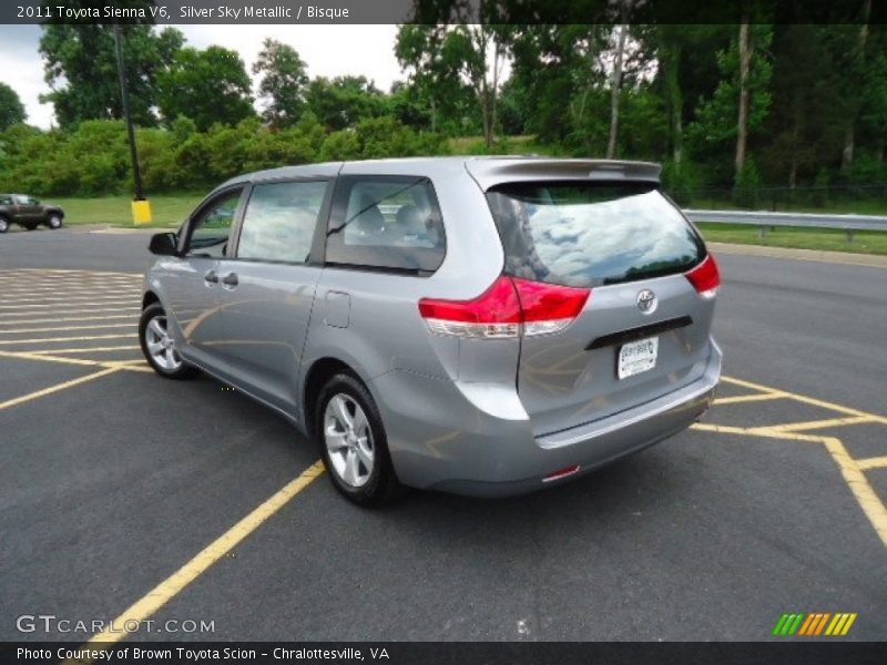 Silver Sky Metallic / Bisque 2011 Toyota Sienna V6