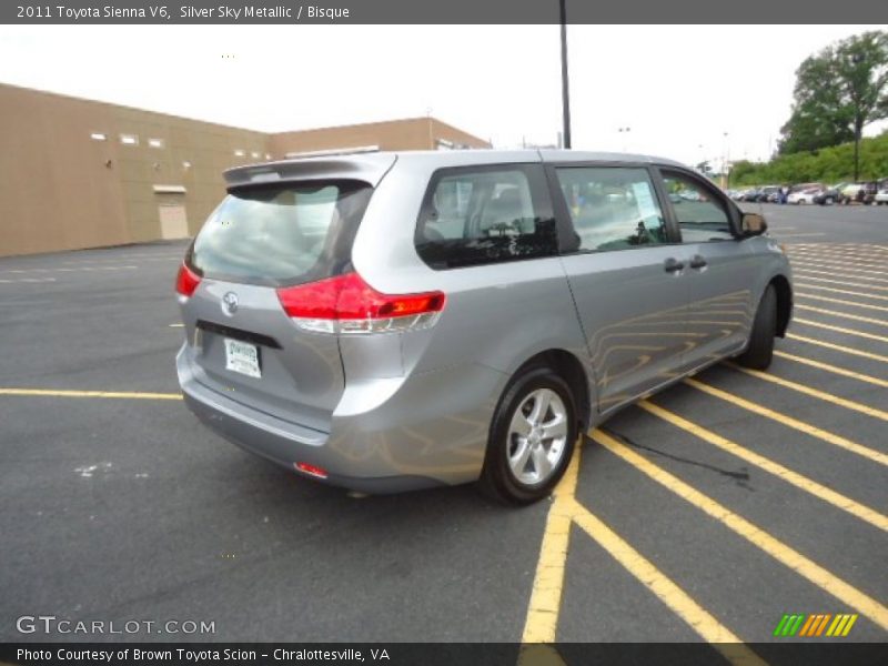 Silver Sky Metallic / Bisque 2011 Toyota Sienna V6